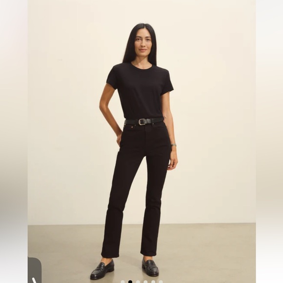 Buck Mason Women’s Natural Cigarette Jeans Stretch Ridge Twill Size 26 - Picture 11 of 14